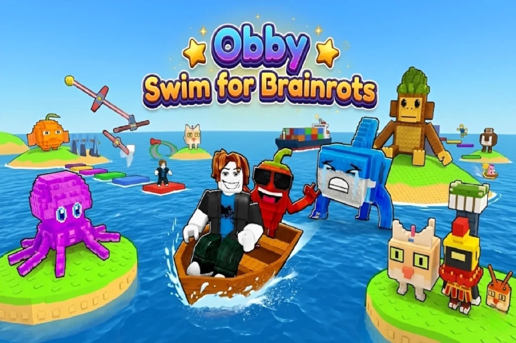 Obby: Swim for Brainrots