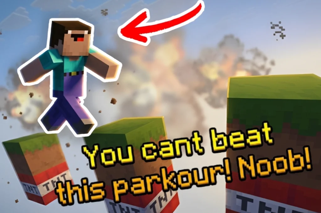You Cant Beat This Parkour! Noob!